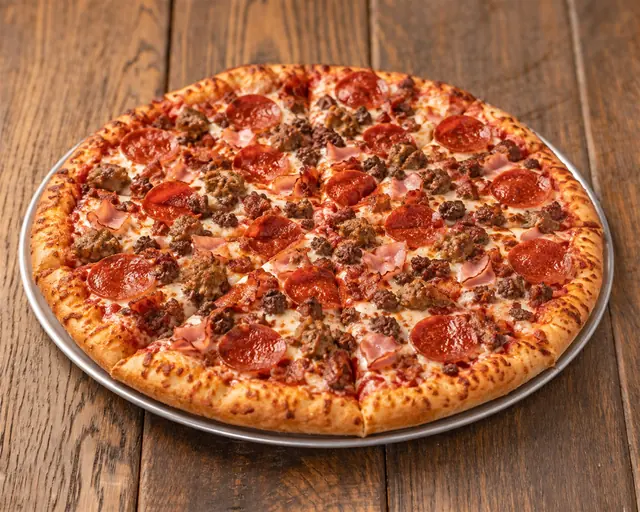 All-Star Meat Lovers pizza