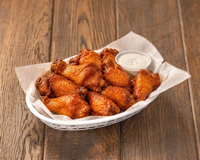 12 piece wings with ranch